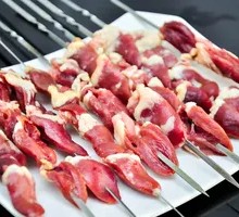 Chicken Heart Skewers