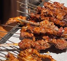 Grilled Lamb Tendons