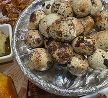 Salt-Baked Quail Eggs