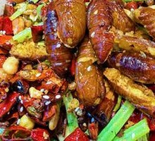 Dry-Fried Silkworm Pupae