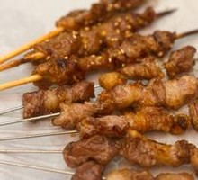 Honey-glazed Beef Short Ribs Skewers