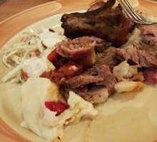 Brazilian BBQ and Buffet Salad, Dessert