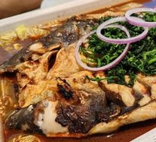 Sauce-Flavored Grilled Fish
