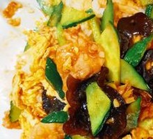 Wood Ear Mushroom and Pork Rice Bowl