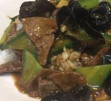 Stir-fried Liver with Rice