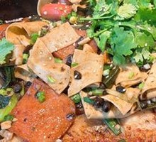 Sichuan-Style Fermented Black Beans Grilled Fish