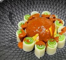 Mild Spicy Sesame Sauce Qingyuan Chicken with Yanjing Noodles