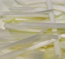 Cucumber with Green Onion Strips