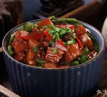 Braised Pork with Green Beans