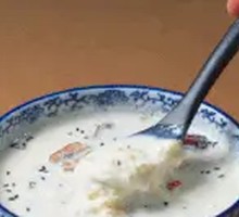 Egg Milk Sweet Rice Wine Porridge