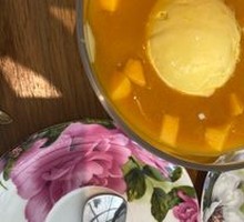 Mango Ice Cream Slush