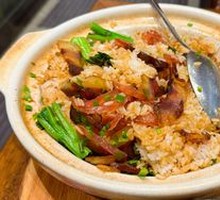 Cured Meat Clay Pot Rice