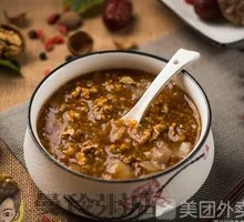 Walnut Red Date Longan Porridge