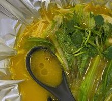 Aluminum-Wrapped Beef Noodle Dish