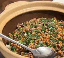 Sea Cucumber Rice Toss