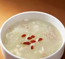 Shark Fin and Mushroom Soup