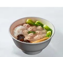 Fresh Meatball Soup