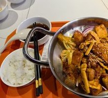 Fried Tofu Chicken with Egg Explosion