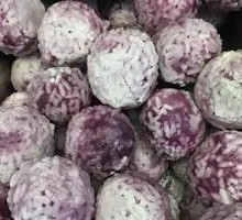 Purple Sweet Potato Glutinous Rice Balls