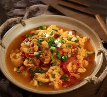 Scrambled Eggs with Tomatoes