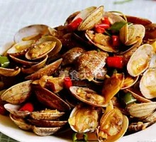 Spicy Stir-Fried Clams