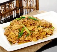 Douben Egg Stir-fried with Soybean Paste