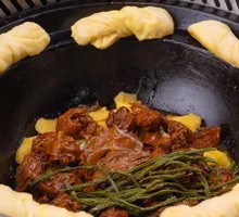 Prosperity Chicken and Pork Rib Pot