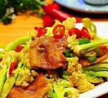 Stir-Fried Organic Cauliflower