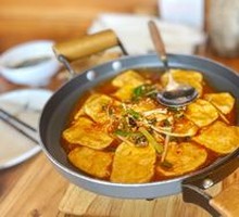 Sizzling Tofu with Oozing Center