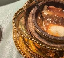 Abalone and Sea Cucumber in Stone Bowl