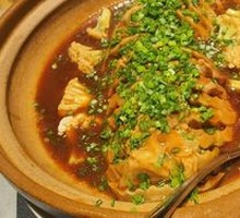 Braised Lotus Root with Taro in Clay Pot
