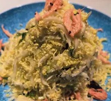 Cherry Blossom Shrimp with Bok Choy