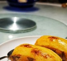 Cheese Baked Sweet Potato