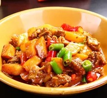 Beef and Potato Rice Bowl