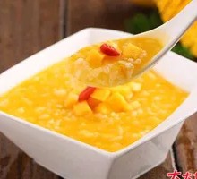 Sweet Mango Ice Porridge