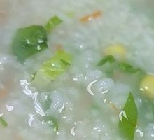 Corn and Mushroom Porridge