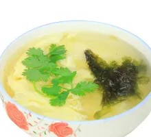 Seaweed and Egg Soup