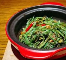 Cherry Shrimp and String Bean Stir-fry