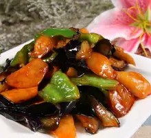 Three Fresh Vegetables Rice Bowl