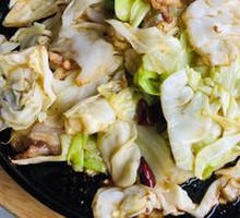 Sizzling Shredded Cabbage