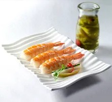 Fresh Shrimp Hand-Pressed Sushi