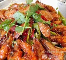 Spicy Chicken Wings and Shrimp