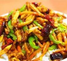 Fish-Flavored Shredded Pork Rice Bowl