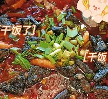 Stinky Tofu with Pork Intestines and Shrimp