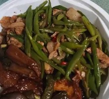 Spicy Hunan Pork with Chili Rice Bowl