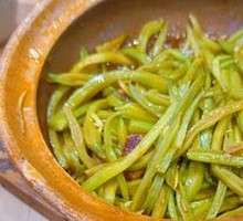 Stewed String Beans in Clay Pot