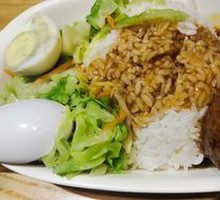 Braised Pork Meatballs with Rice