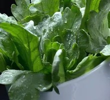 Chinese chrysanthemum greens