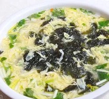 Seaweed and Egg Soup