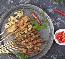 Grilled Pork Belly Skewers